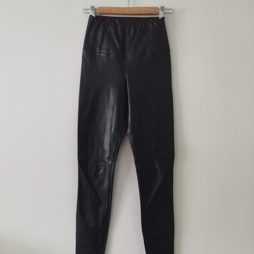 Wilfred Free Faux Leather Leggings